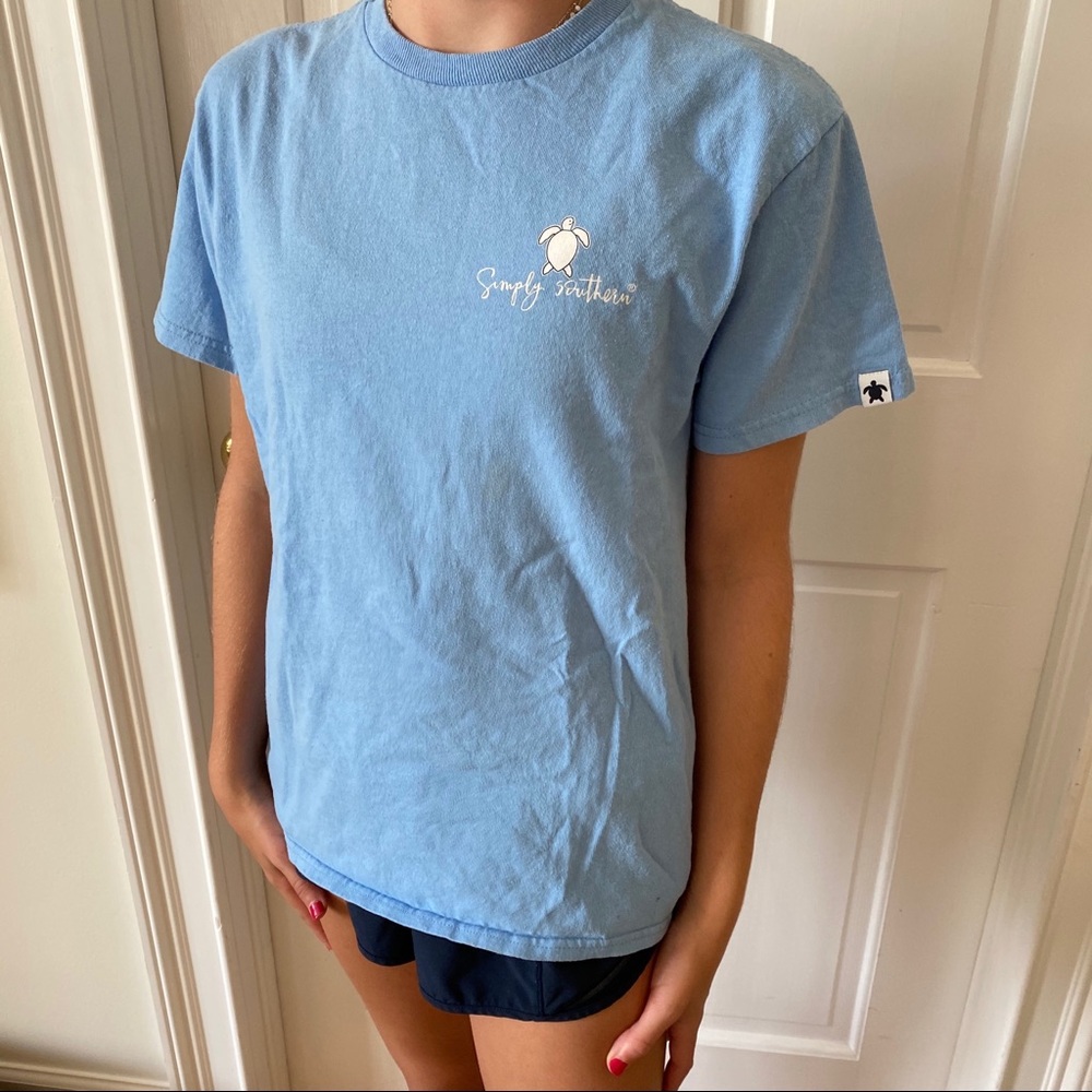 Girls Size M Simply Southern Short Sleeve T-Shirt